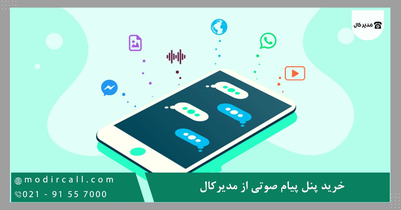خرید پنل پیام صوتی از مدیرکال