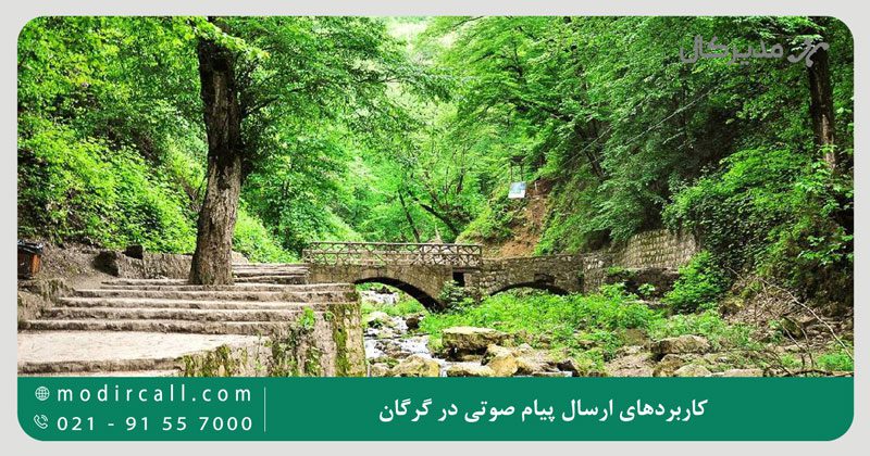 کاربردهای ارسال پیام صوتی در گرگان